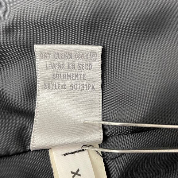 JACQUELINE FERRAR Blazer Womens 6 Black Petite Career Formal Elegant Minimalist - Picture 9 of 9